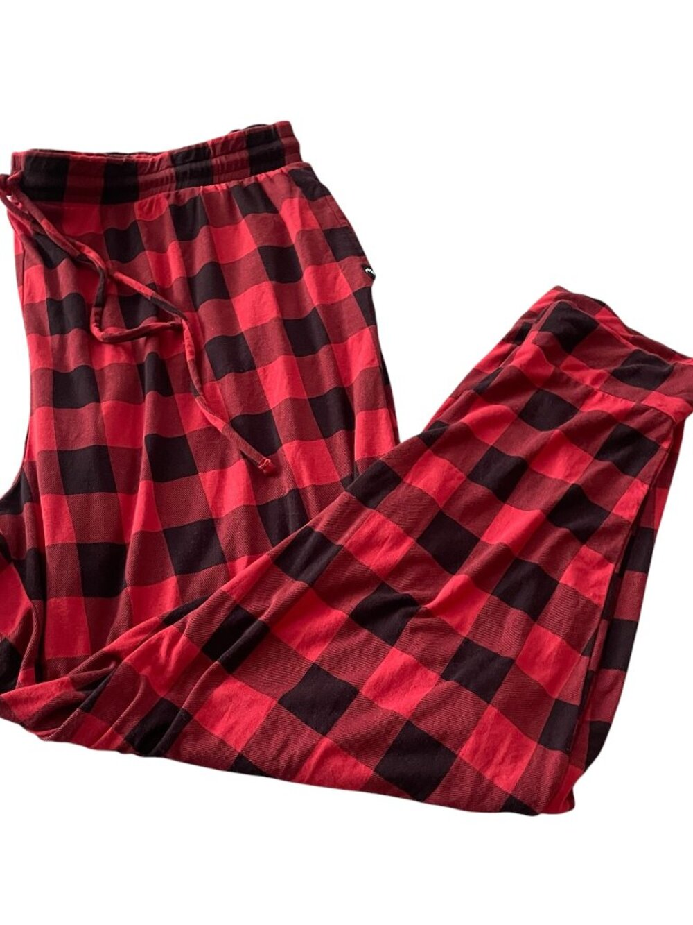 MeUndies Pajama Pants 4X Red Black Buffalo Check Plaid Sleep Lounge Micromodal